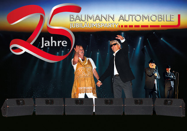 25jähriges Jubiläum Baumann Automobile